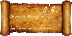 Graedel Gizella névjegykártya